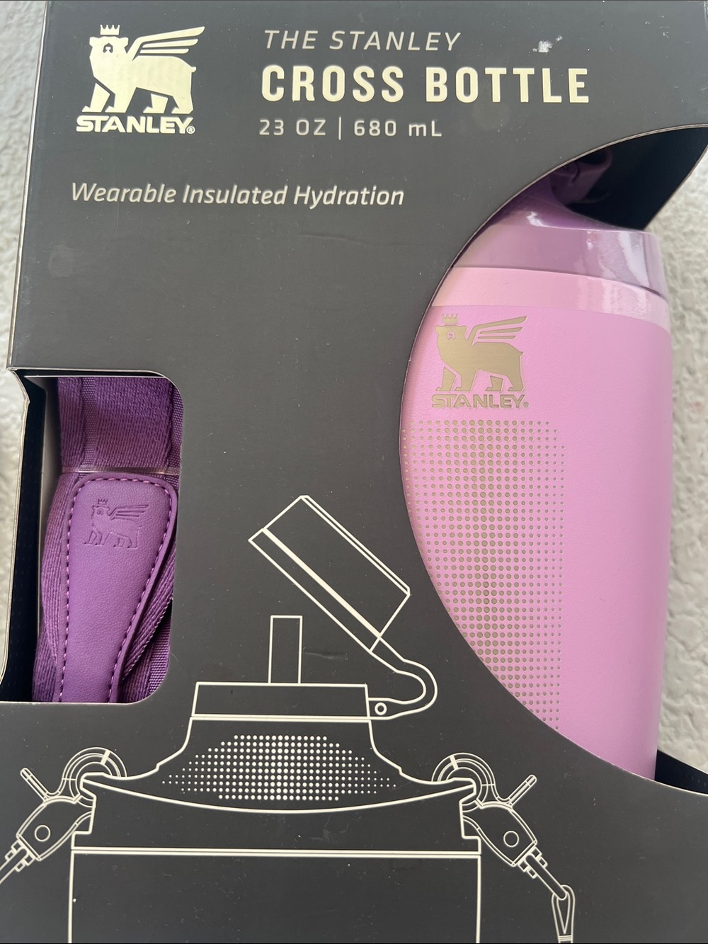 Stanley Cross Water Bottle